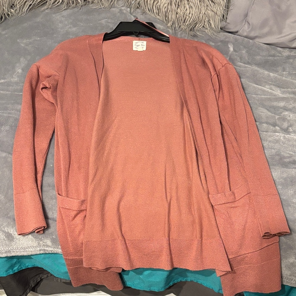 Hippie Rose Dusty Pink Cardigan